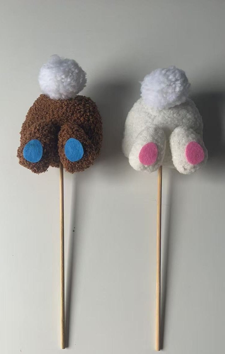 The Easter Bunny Butt Garden Pick Collection