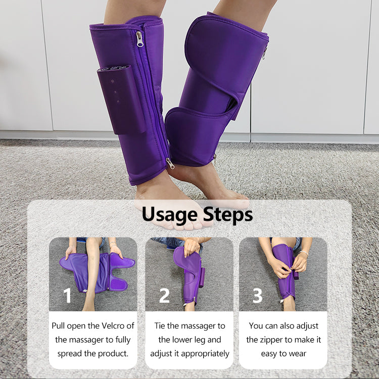Wireless Leg Massager for Calves, Thighs & Feet - Ultimate Relief Anytime, Anywhe
