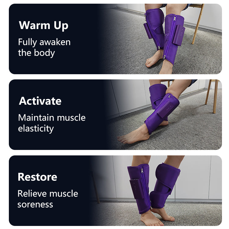 Wireless Leg Massager for Calves, Thighs & Feet - Ultimate Relief Anytime, Anywhe