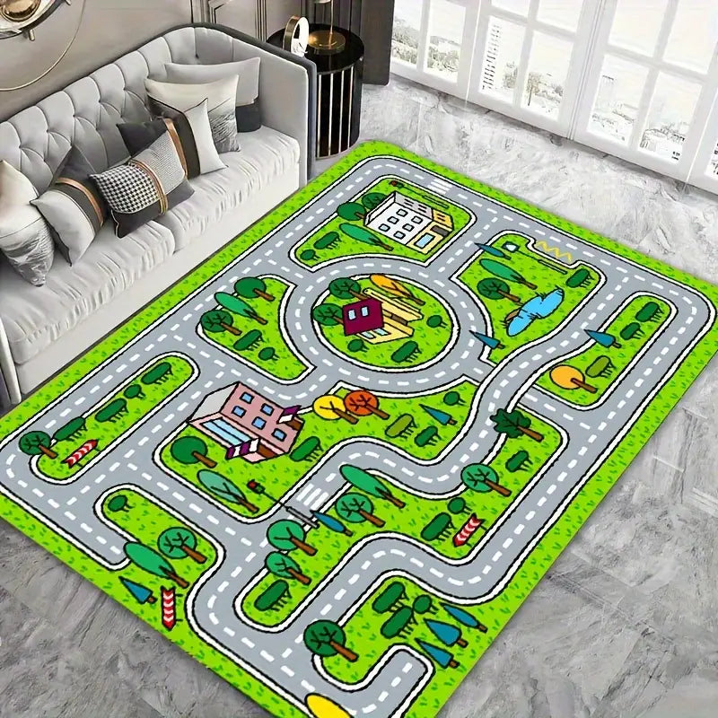 35mm Race Track Memory Foam Mat