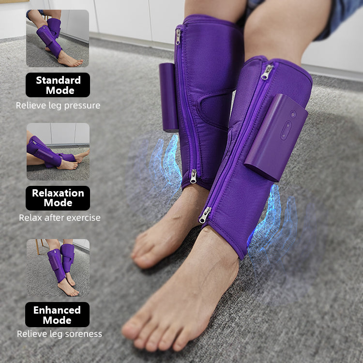 Wireless Leg Massager for Calves, Thighs & Feet - Ultimate Relief Anytime, Anywhe