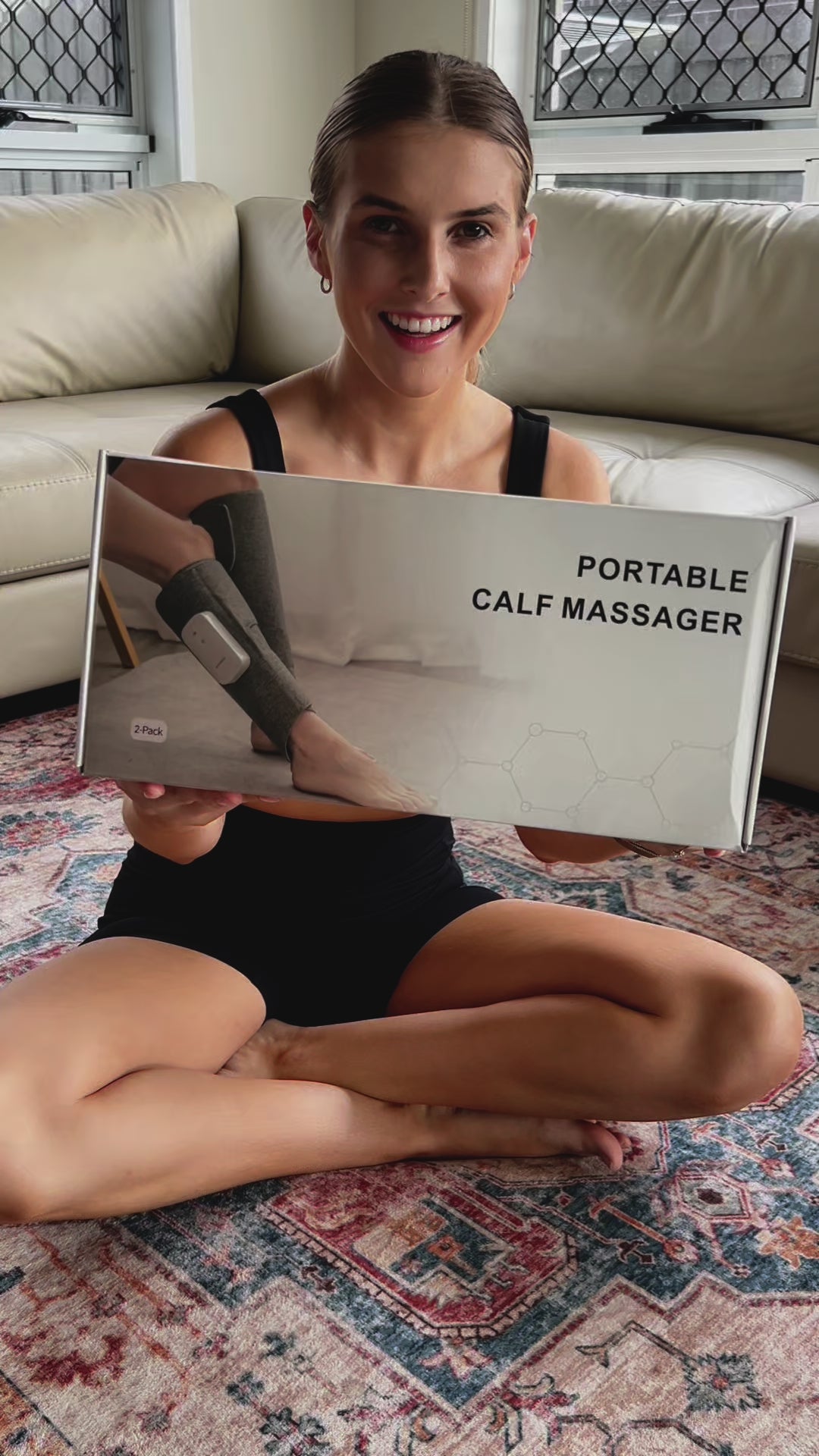 Wireless Leg Massager for Calves, Thighs & Feet - Ultimate Relief Anytime, Anywhe
