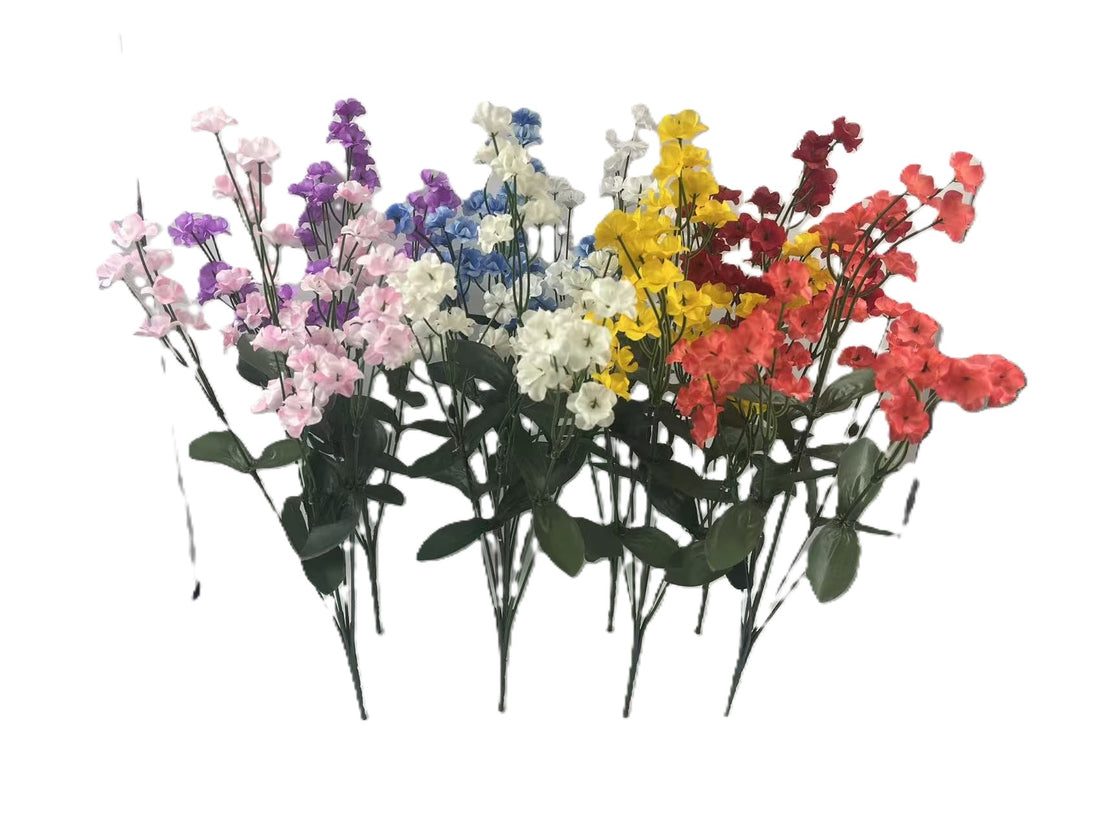The Premium Silk Delphinium Wildflower Bush Collection