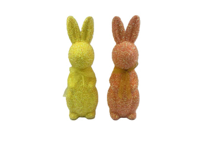 The Premium Glitter Easter Bunny Figurine Collection