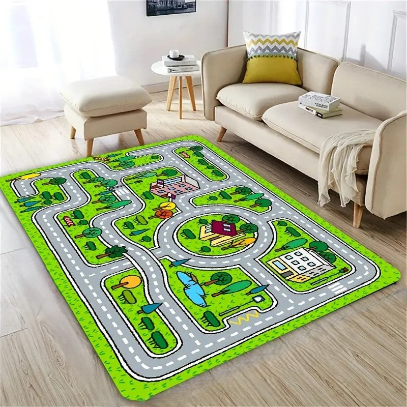 35mm Race Track Memory Foam Mat