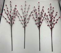 Easter Pastel Berry Floral Sprays (Multi-Stem)